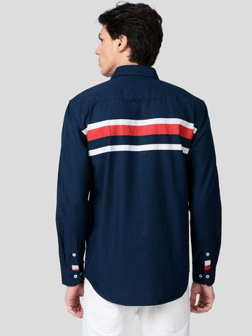 Paul Street Cotton Stripes Full Sleeves Slim Fit Mens Casual Shirt Roposo Clout